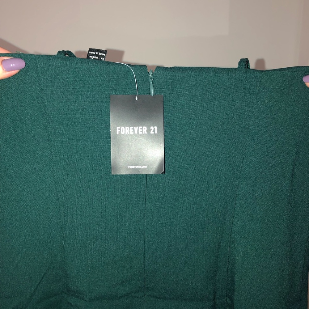 Green cocktail dress - Picture 6 of 8